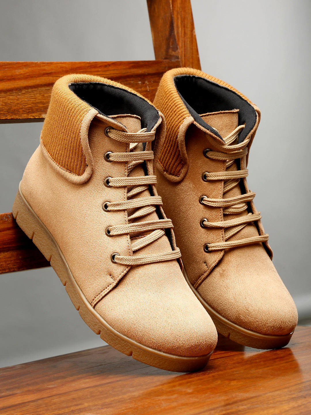Trendy Tan Ankle Boots for Women - Stylish & Comfortable Footwear By Flat N Heels